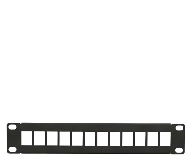 Extralink Patchpanel modularny 12 portów 10 cali EX.17528 - 1323234 - zdjęcie 2